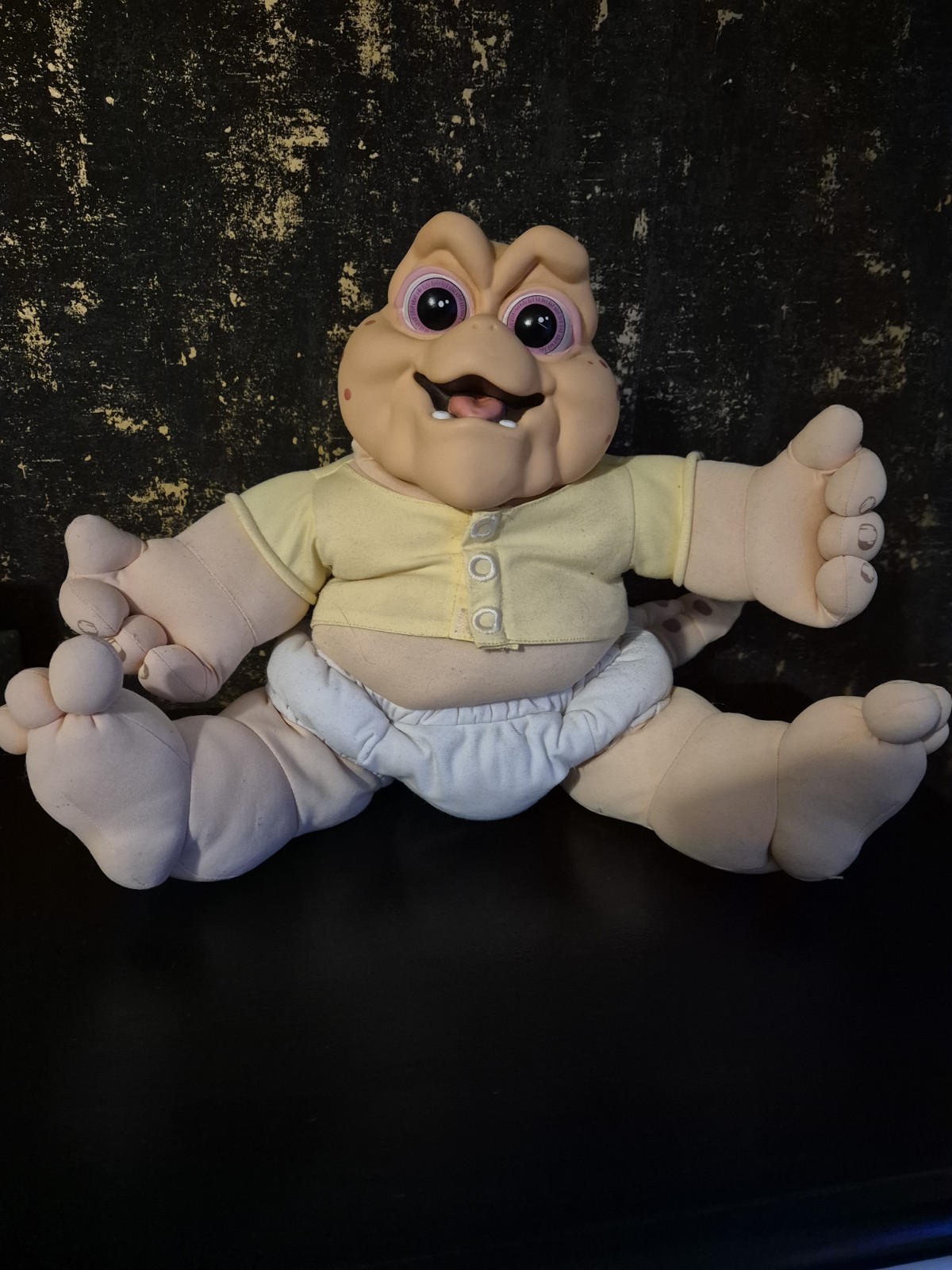 Hasbro Disney Sinclair Talking Baby Dinosaur 1991 Toy vintage Rare jim henson