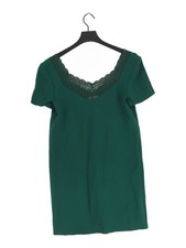 Sezane A-Line Midi Dress in Green