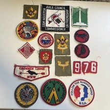 boy scout patches vintage