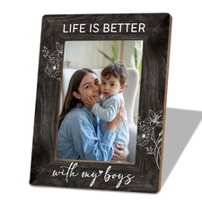 Mom Son Picture Frame, Mother's Day Gift, Mother's Day, Thanksgiving, Christm...