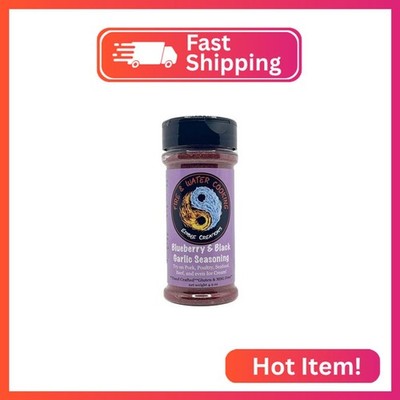 Fire & Water Cooking Blueberry and Black Garlic Seasoning