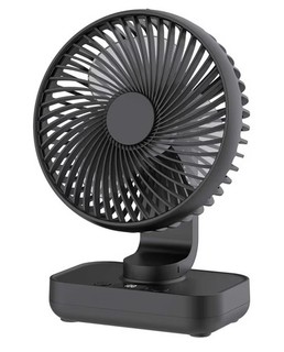 Portable Desk Fan, Usb Mini Auto Oscillating 90°4000Mah Small Rechargeable Bat..
