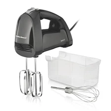 Hamilton Beach 6-Speed Electric Hand Mixer with Whisk, Traditional Beaters,