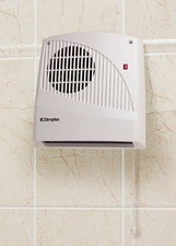 Dimplex 2KW Downflow Bathroom Fan Heater with Timer and Pullcord - FX20VE