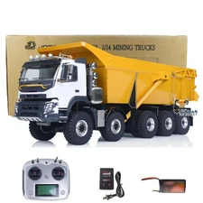 JDM 219 3Speed RTR 1/14 RC Hydraulic Dump Metal Truck10X6 Tipper Sound Battery