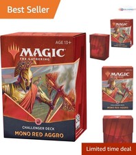Magic The Gathering 2021 Challenger Deck Mono Red Aggro 60 Card Battle Ready