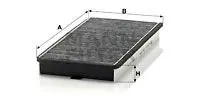 Originale MANN-FILTER Filtro Aria Interna CUK 3340 Per Peugeot - Immagine 2