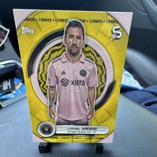 Topps 2024 MLS Superstars Lionel Messi Base Set Inter Miami CF Soccer Card #1