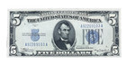 1934 $5 Silver Certificate AU/UNC Note FR# 1650 — photo 1