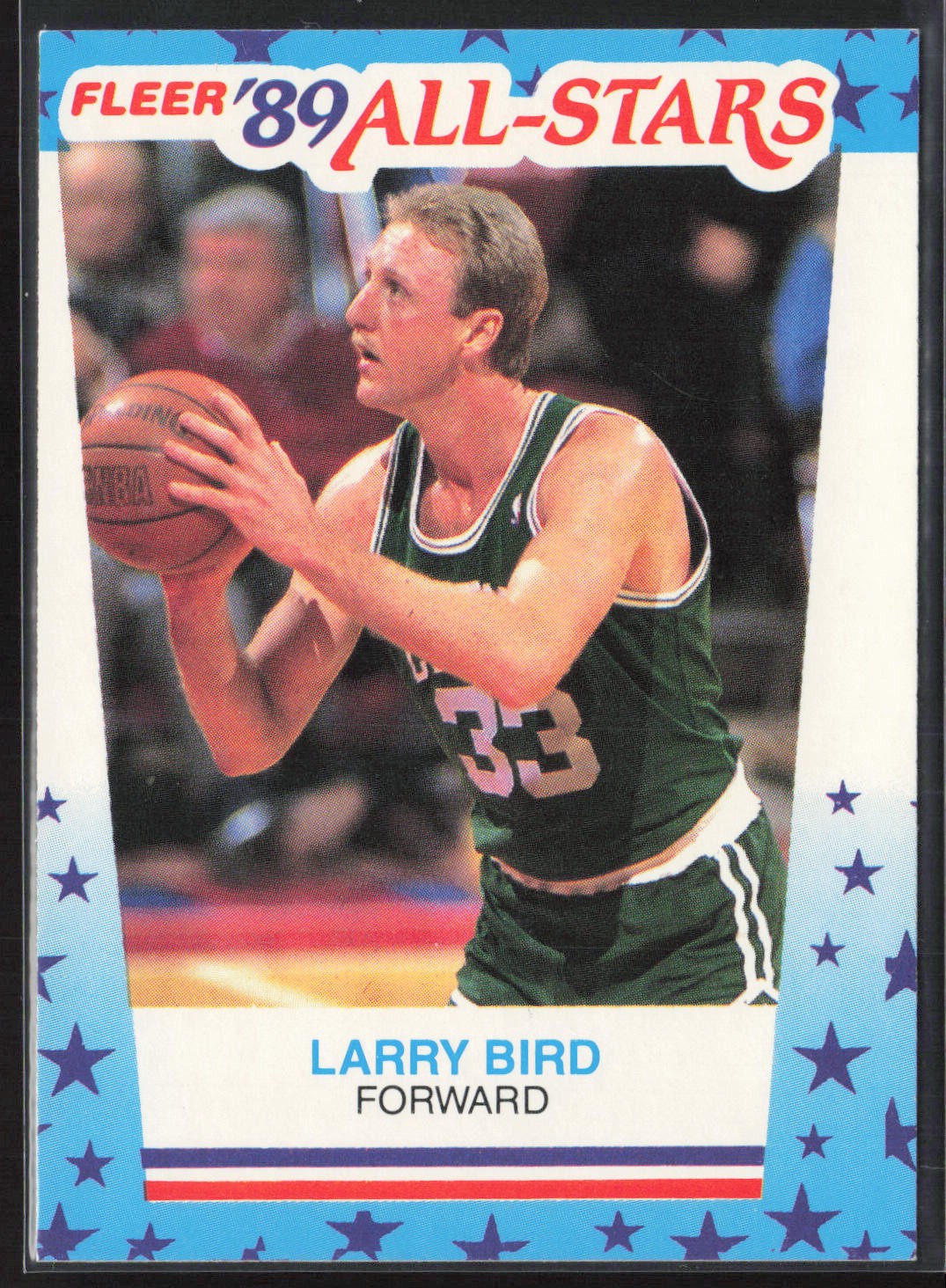 1989-90 Fleer #10 Larry Bird Stickers All-Stars