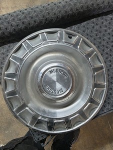 Vintage 1960's OEM Ford Mustang 14" Hubcaps / Wheel Covers Set Of 4