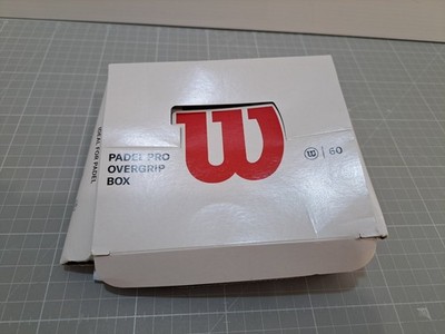 Wilson Padel Pro Overgrip Weiss 59 Stück (WR8416304001) - Mangelhaft 1 Stück feh