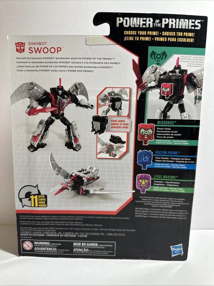 Transformers Power of the Primes Deluxe Class Dinobot Swoop - Image 4 of 4