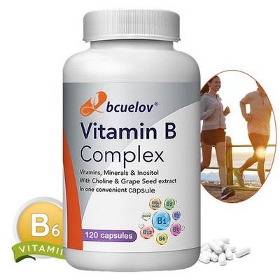 Vitamin B Complex Capsules,Healthy Energy Metabolism & Immuen System