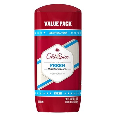 Old Spice High Endurance Long Lasting Stick Men's 3 Ounce (Pack of 2) 