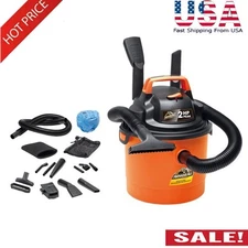 2.5 Gallon Wet Dry Vacuum Cleaner Shop Portable Carpet Vacmaster Lightweight