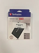 Verbatim Vi550 SATA III 2.5" Internal Gaming SSD 128GB 6 Gbps