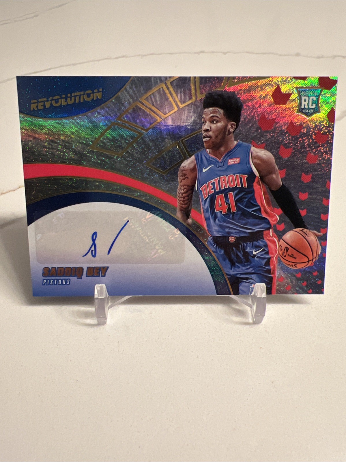 2020-21 REVOLUTION SADDIQ BEY ROOKIE AUTO- PISTINS