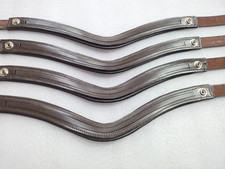 Set of 25 Leather Snap Browband Empty Channel 6, 8 10 MM All Sizes, Shapes.
