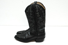 Dan Post USA Made – Soft Black Western Boots – Size 10.5D