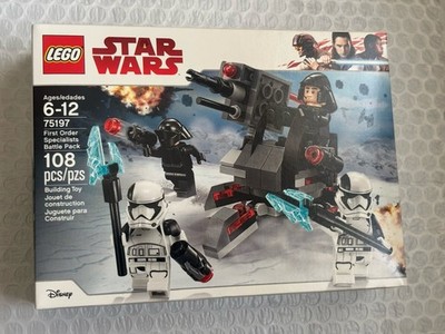 LEGO 75197 First Order Specialists Battle Pack New Sealed Some Box Wear