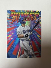 2025 Topps Chrome - Power Players Corey Seager #PP-8