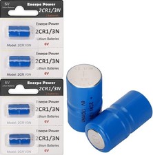 4X 2CR1/3N 6V Replacement Battery Compatible With Pet Stop, Dog Guard, Perimete