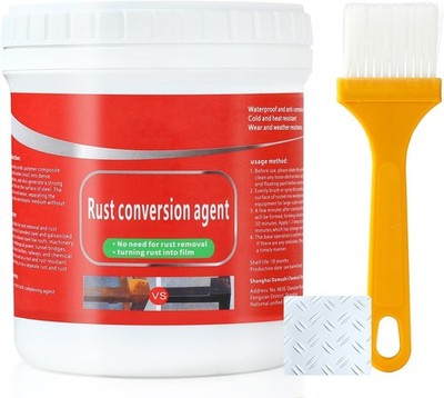winblot Rust Conversion Agent 300g, Multi-Functional Anti-Rust Paint, White 