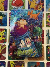 Pokemon Pikachu Vintage Pocket Monsters Vending HOLO Prism Sticker Nintendo 98