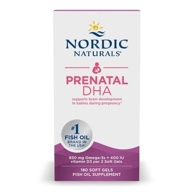 Prenatal DHA 180 Weichkapseln Nordic Naturals