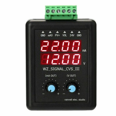 Adjustable 4-20ma Signal Generator 24V 0-10V Constant Current Source Simulation