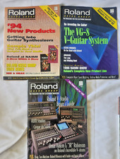 Roland Users Group lot of 3