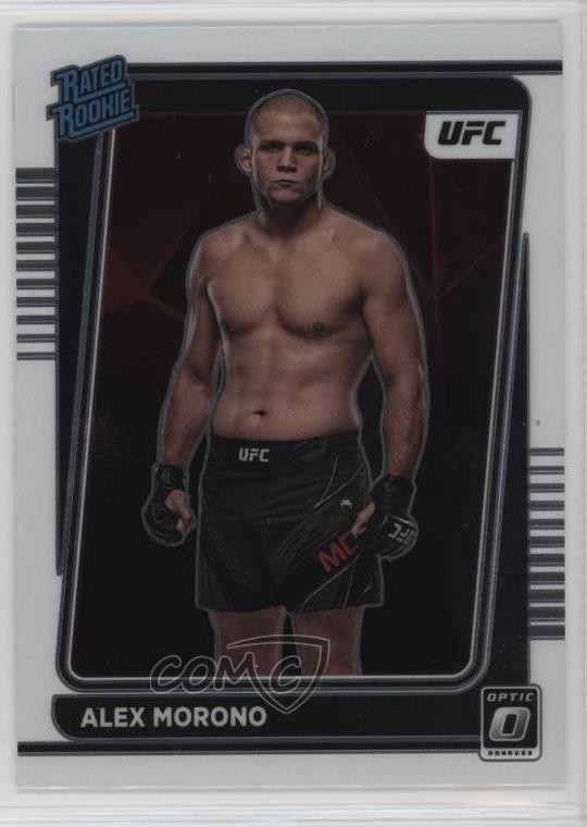 2022 Panini Donruss Optic UFC Rated Rookie Alex Morono #104 0wp8