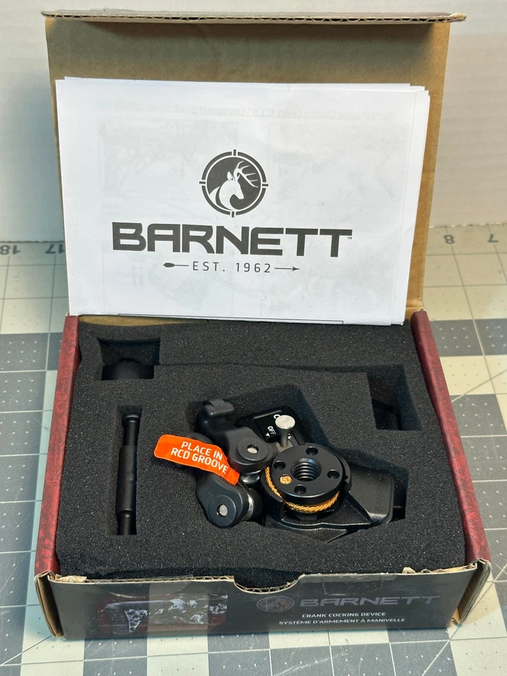 Dispositivo táctico de manivela de ballesta Barnett BAR20011, Ambi, negro Foto 2 de 4