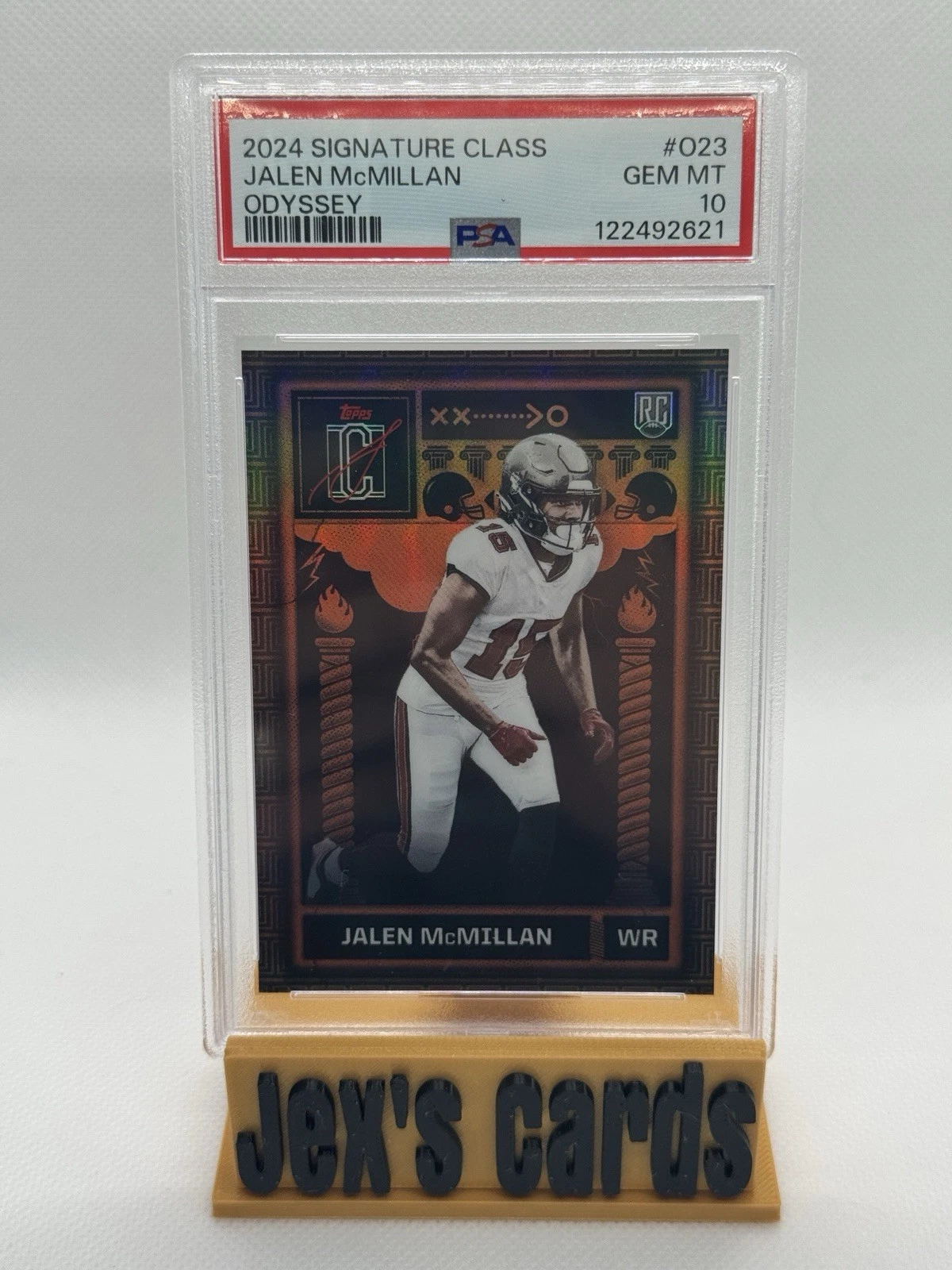Jalen McMillan Topps Signature Class Odyssey #O23 Base