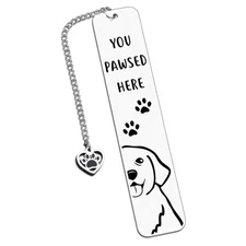 Funny Dog Cute Gifts Bookmarks for Reading Women Men Book Dog Lovers