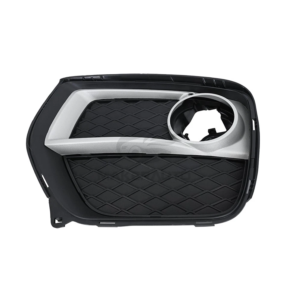 Front Left & Right Bumper Closed Grid Fog Light Grille For BMW X6 2012 2013 2014 - Imagem 4 de 4