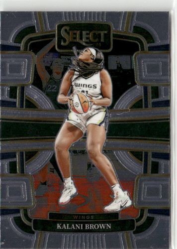 2024-25 Panini Select WNBA Kalani Brown Dallas Wings #10 - Bild 1 von 2