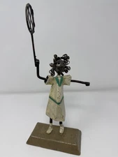 Manuel Felguerez Mid Century Paper Mache & Metal Tennis Player Art Sculpture