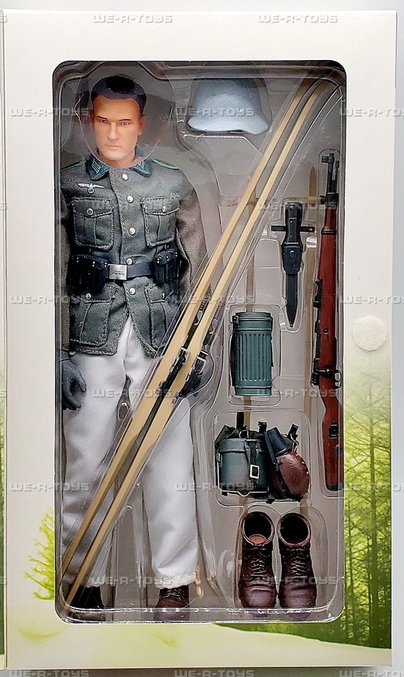 龙二战冬季 1944 年德国滑雪 Jager 基督教可动人偶 70069 全新 — 第 4/4 张图片