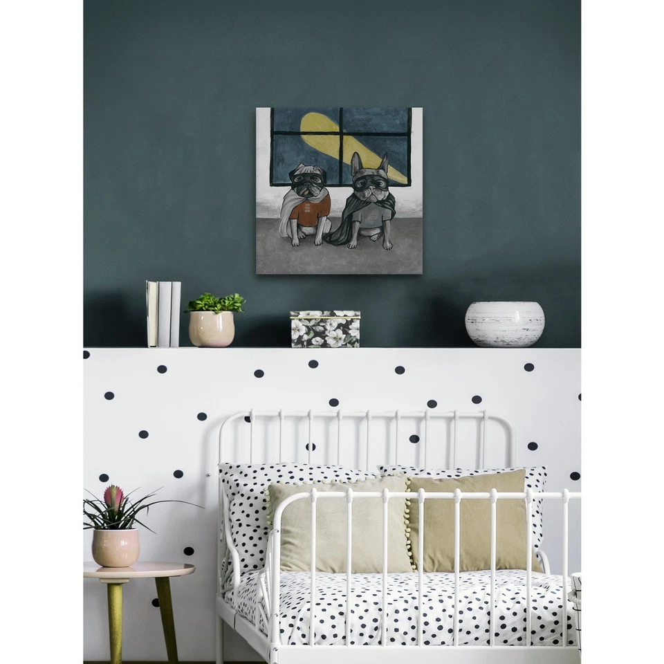 Impresión de pintura de héroes de cuatro patas de Marmont Hill sobre lienzo envuelto Foto 3 de 4