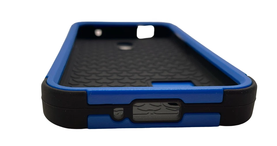 Funda MyBat Premium Compatible con Alcatel One Touch Conquest (7046T) Azul/Negro Foto 4 de 4