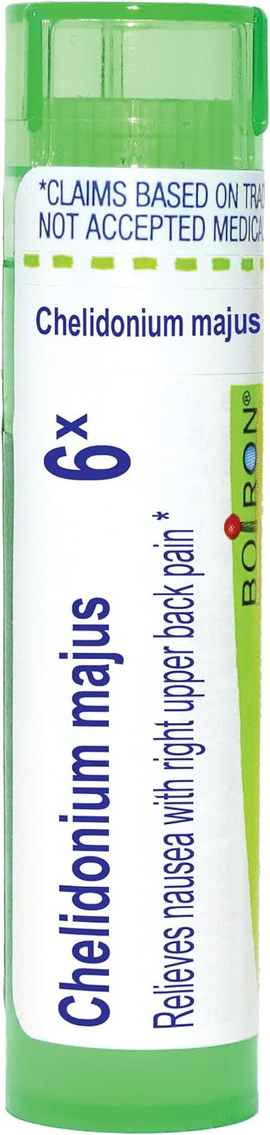 Boiron Chelidonium Majus 6X от тошноты и болей в верхней части спины - 80 таблеток