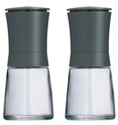 WMF Trend 14 cm Keramikmahlwerk 2-teilig Gewürzmühlen-Set - Grau (06.4823.9990)