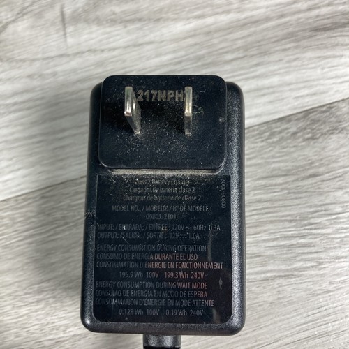 OEM Genuine Power Wheels Fisher Price 6 Volt Battery Charger 00801-0976 - Picture 3 of 3