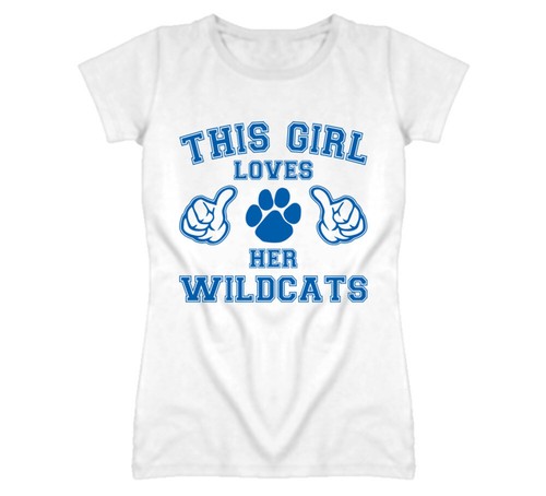 This Girl Loves Her Kentucky Wildcats Basketball T Shirt