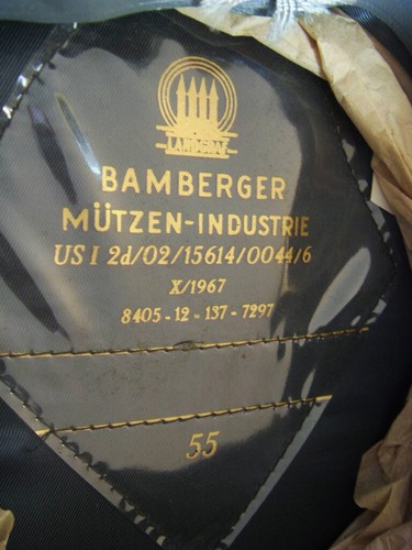 CF010 - CASQUETTE ARMEE DE L'AIR LUFTWAFFE - ALLEMAGNE FEDERALE - Picture 4 of 6