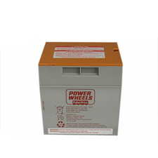 Power Wheels 00801-1661 Orange Top 12V Battery Fisher Price Genuine
