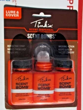 *NEW* Tink's SCENT BOMBS 3 PACK Good for Lure & Cover Scent Dispersal W5841