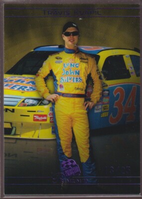 2010 Press Pass Premium Purple #'d/25 *TRAVIS KVAPIL #35